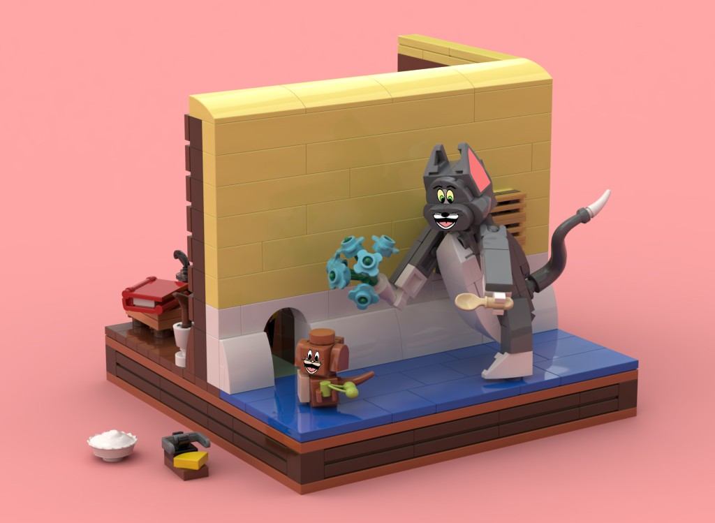 Lego tom store and jerry