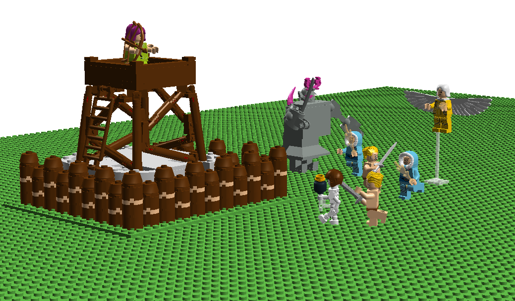 LEGO IDEAS The Clash of Clans Project