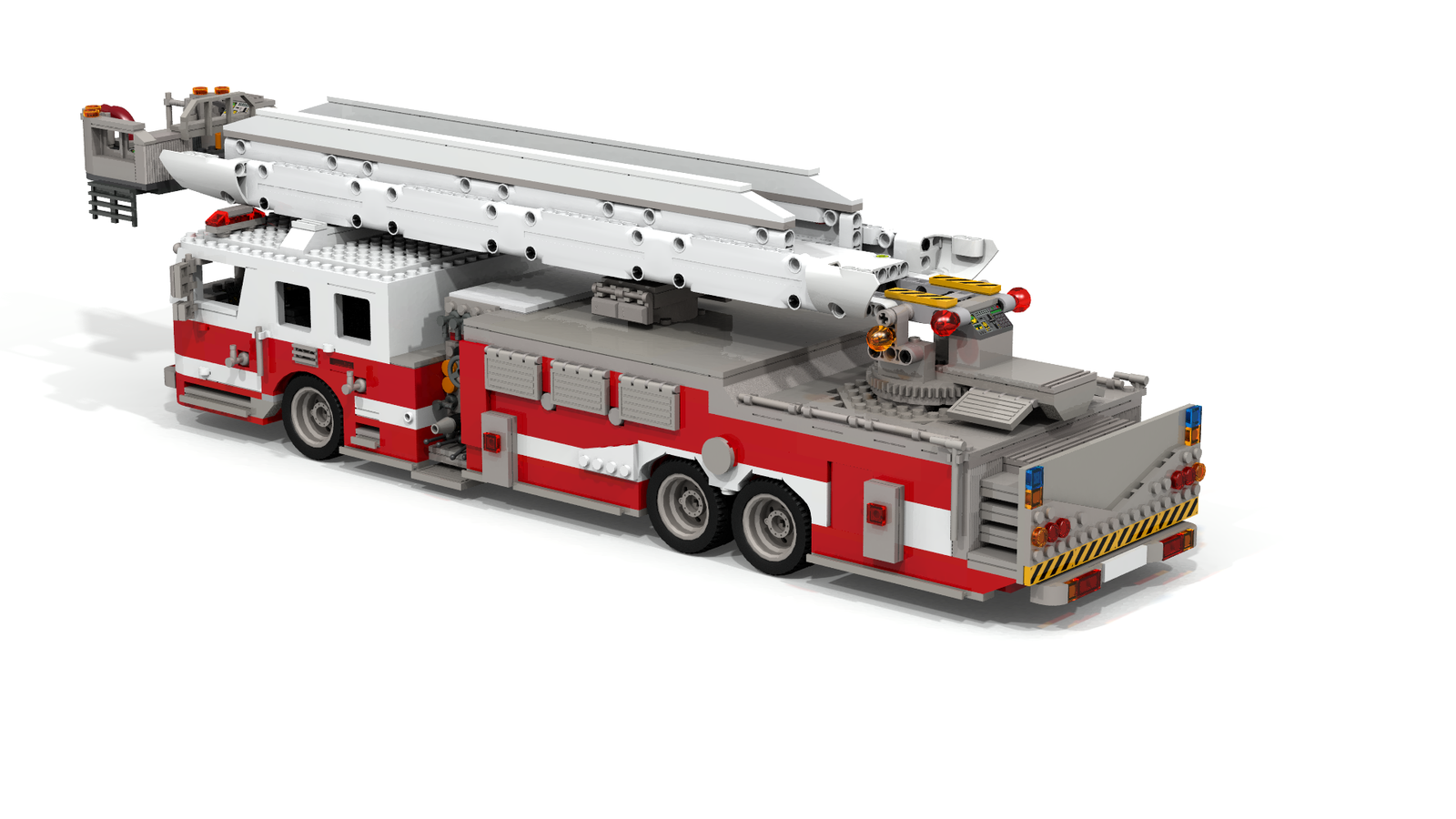 Lego technic fire online truck