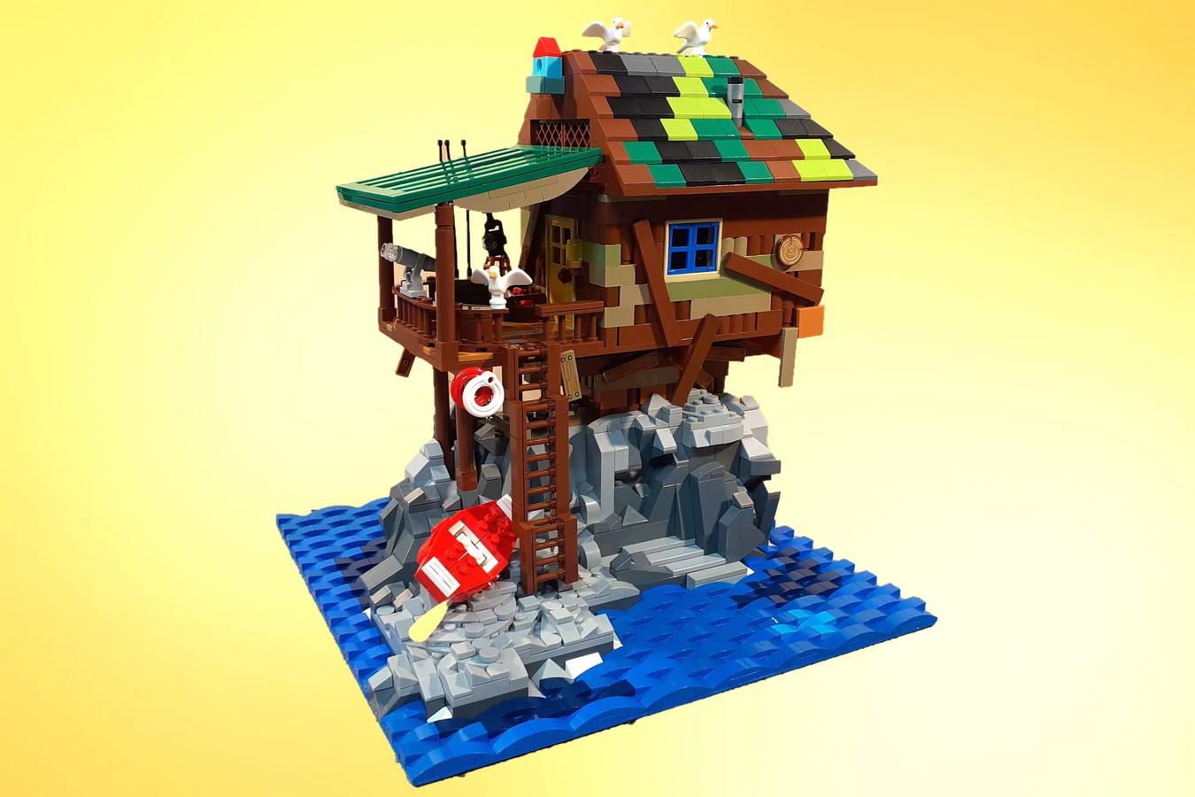 Lego fisherman's hot sale shack