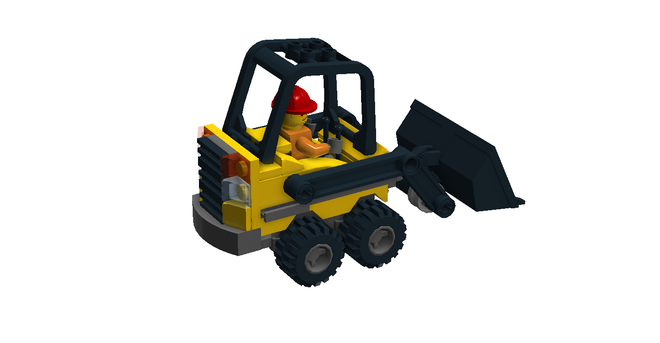 Lego city skid steer online