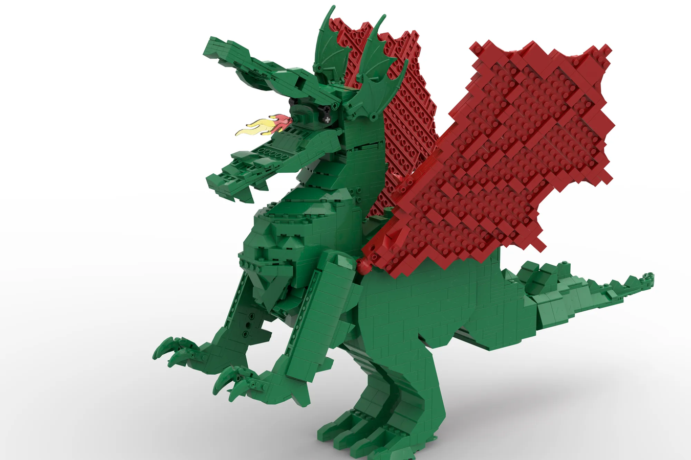 Lego medieval online dragon