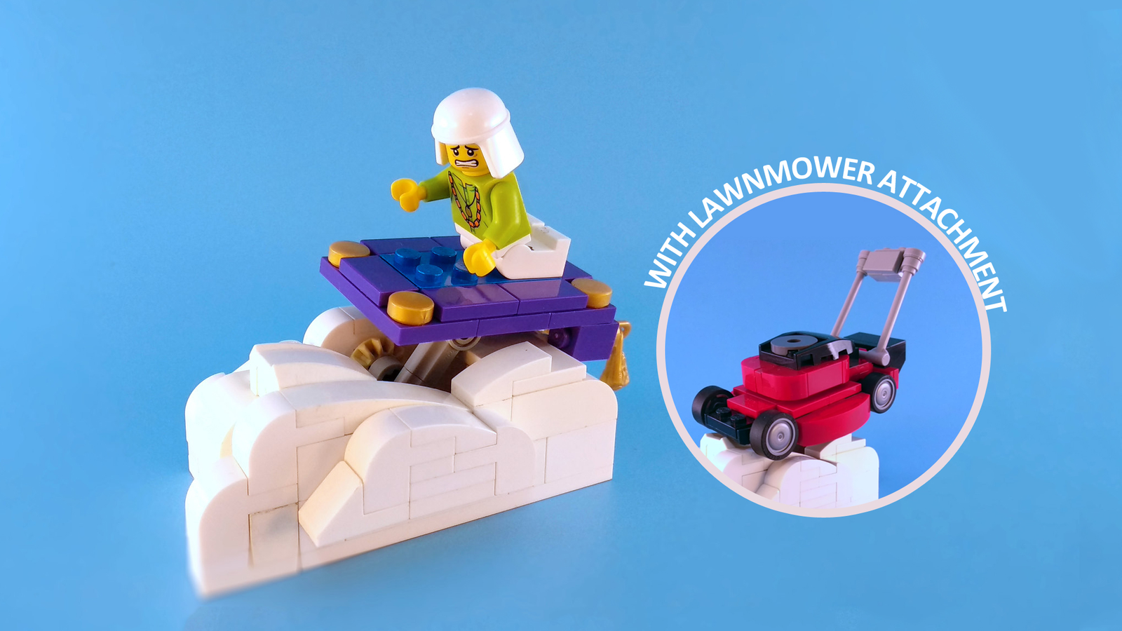 Lego lawn mower discount instructions