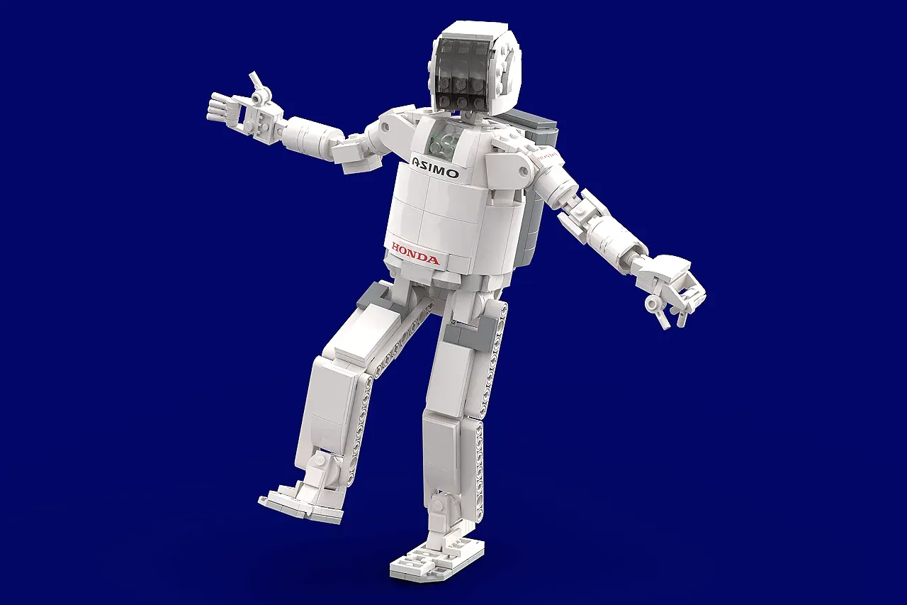 LEGO IDEAS - ASIMO | Advanced Humanoid Robot Created by Honda