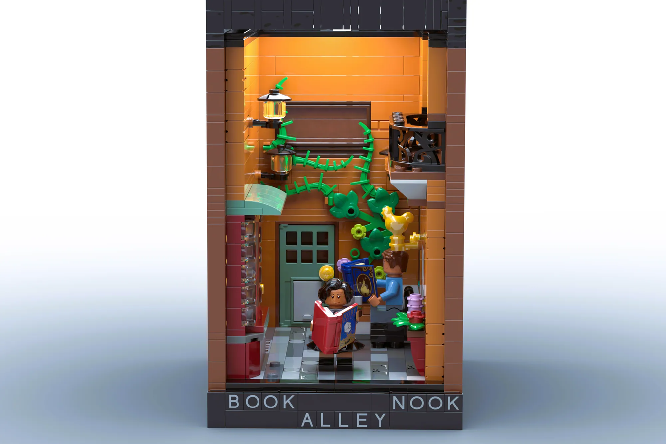 Book Nook Library Made to Order 