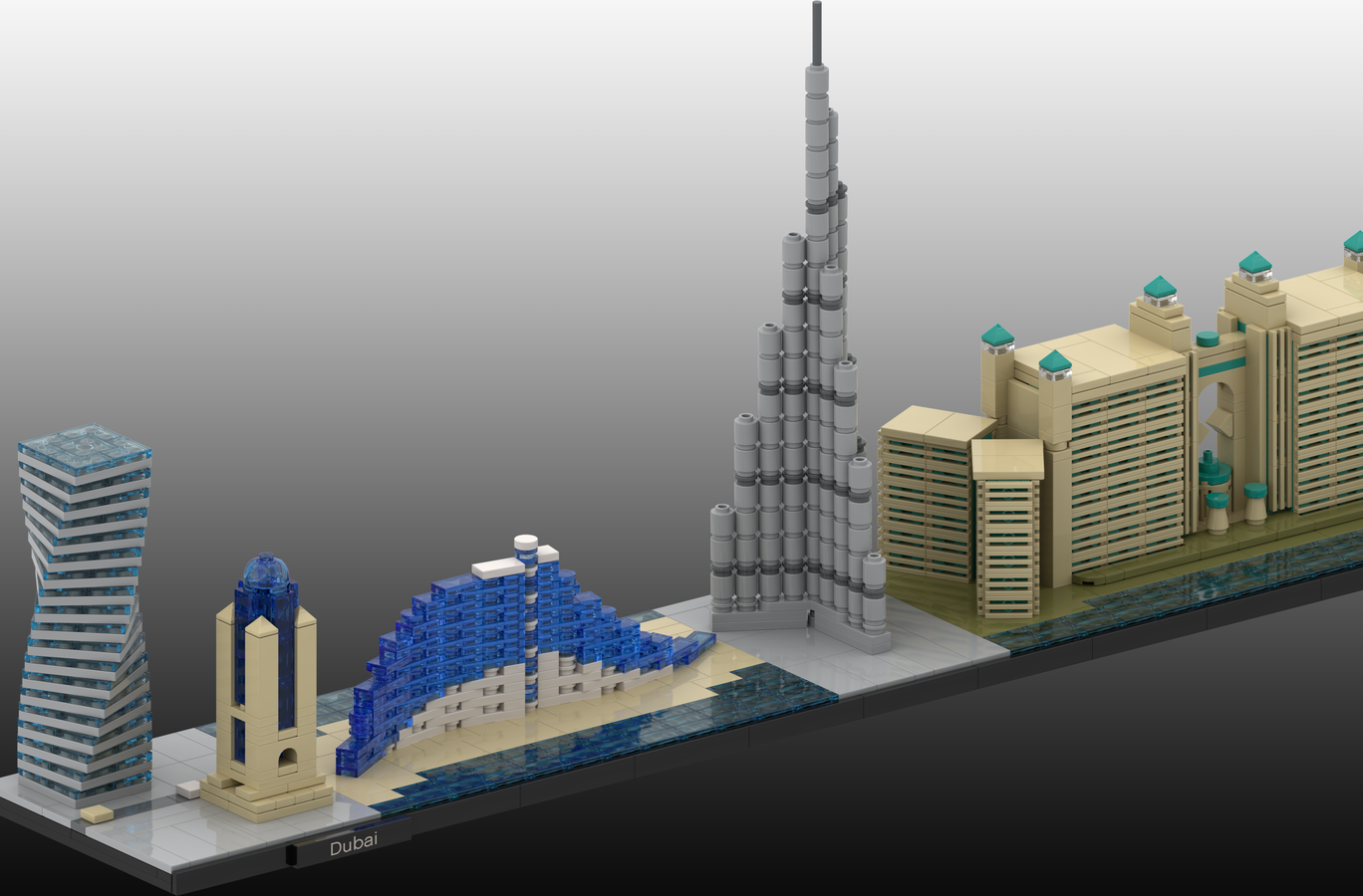 LEGO IDEAS Dubai Skyline