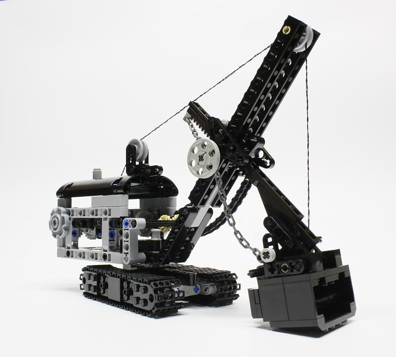 LEGO IDEAS Steam Shovel With Technic Functions