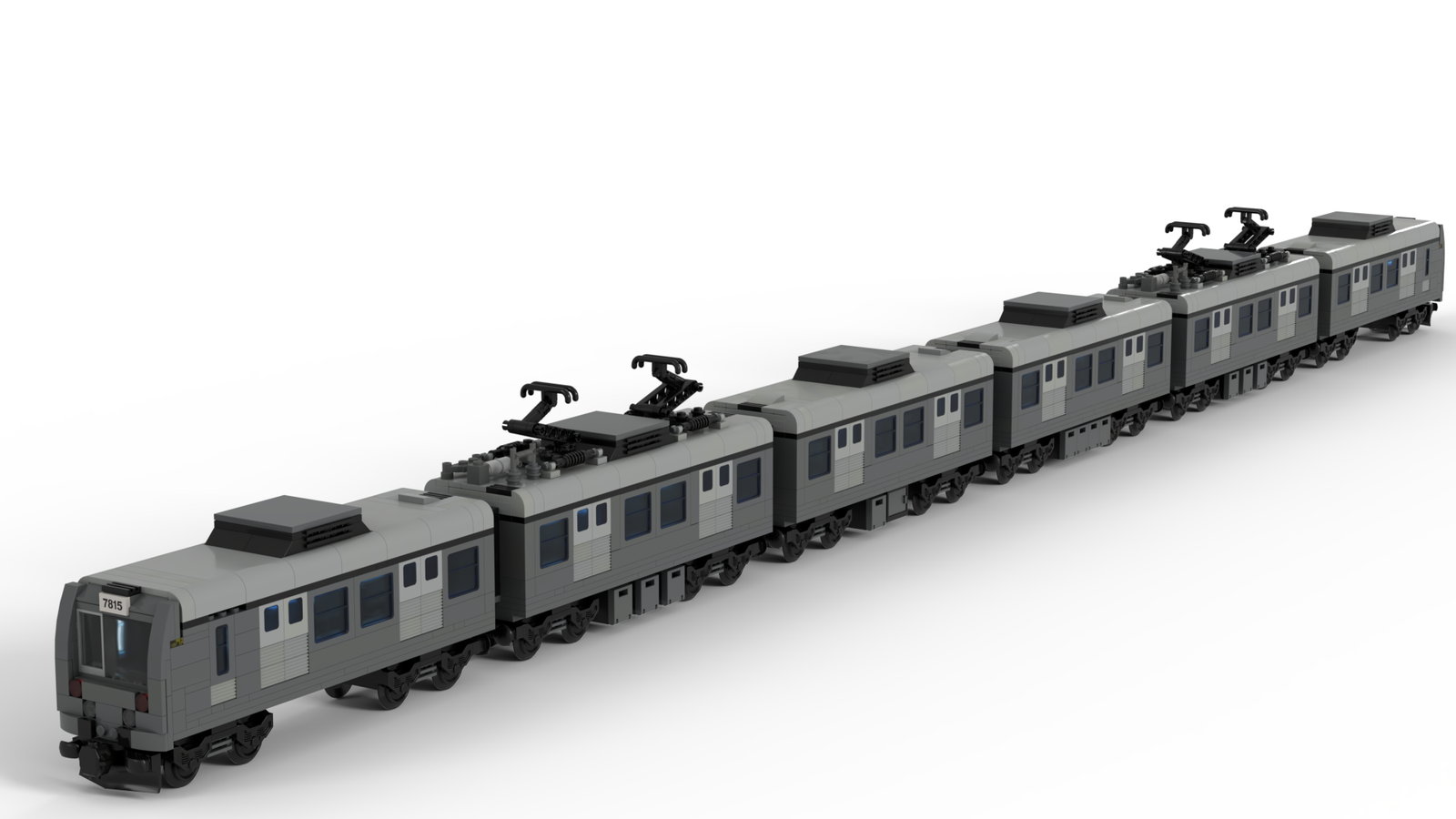 Lego metro hot sale train