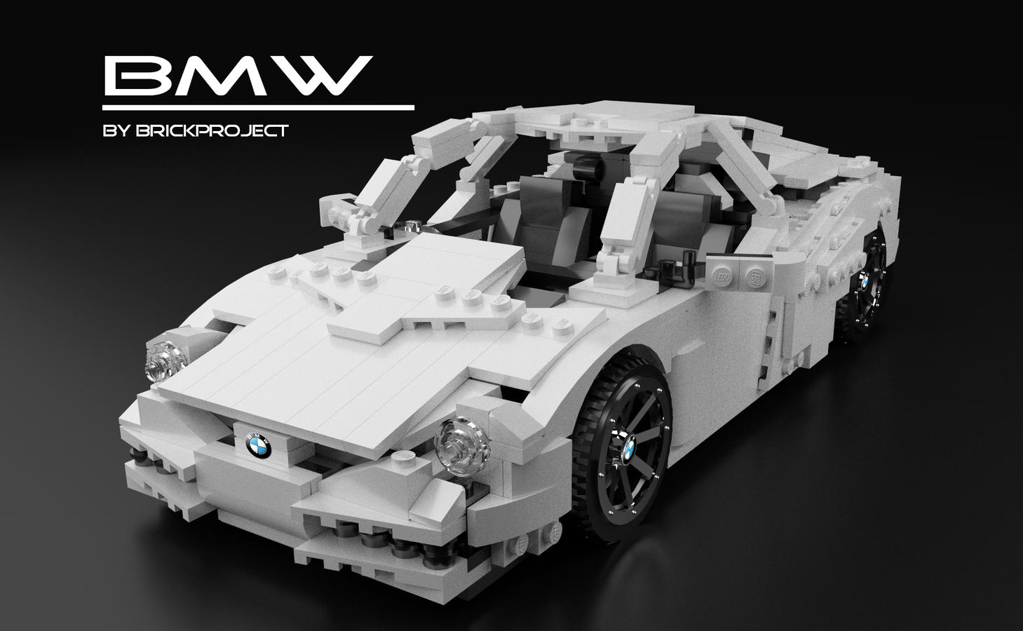 Lego sales white car