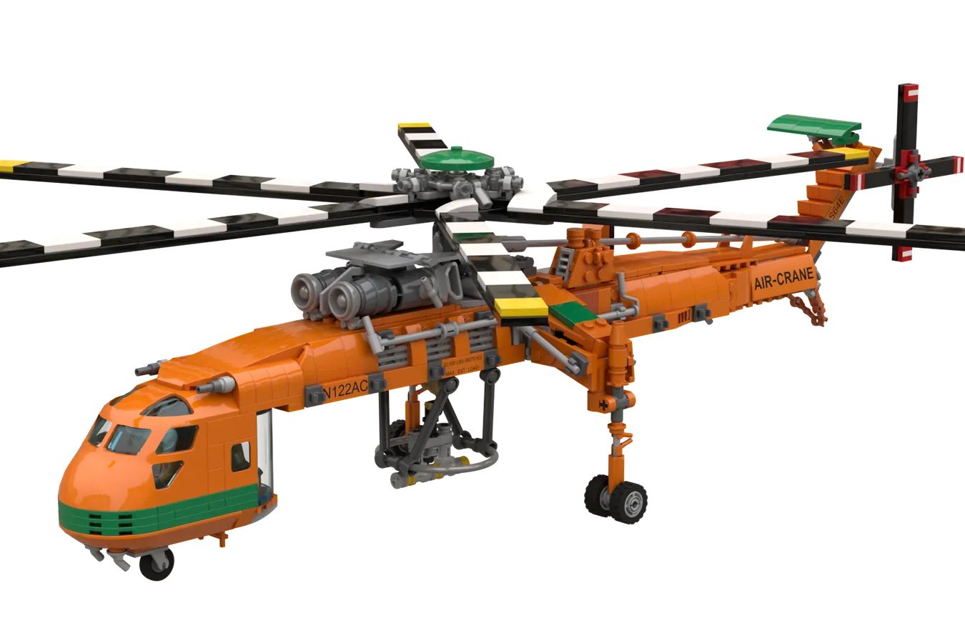 Lego helicopter best sale