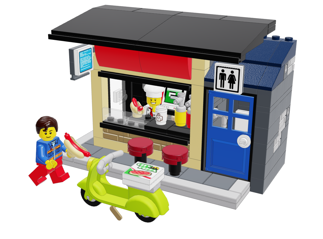 LEGO IDEAS Snack Bar