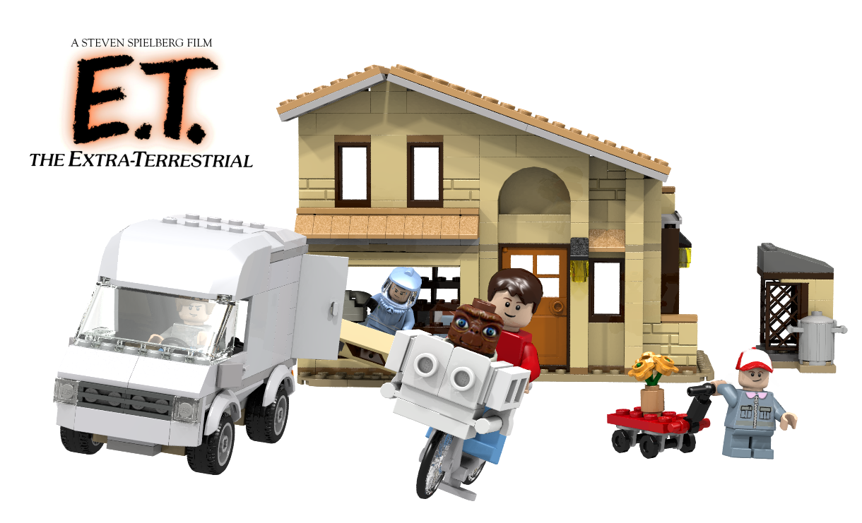 LEGO IDEAS - E.T. The Extra-Terrestrial - Return Home