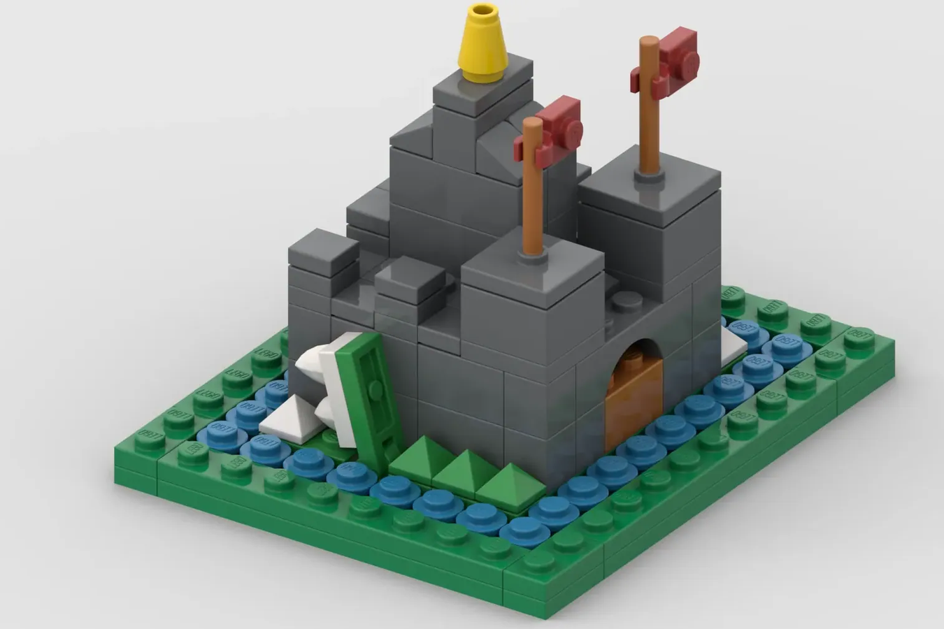 Lego micro online castle