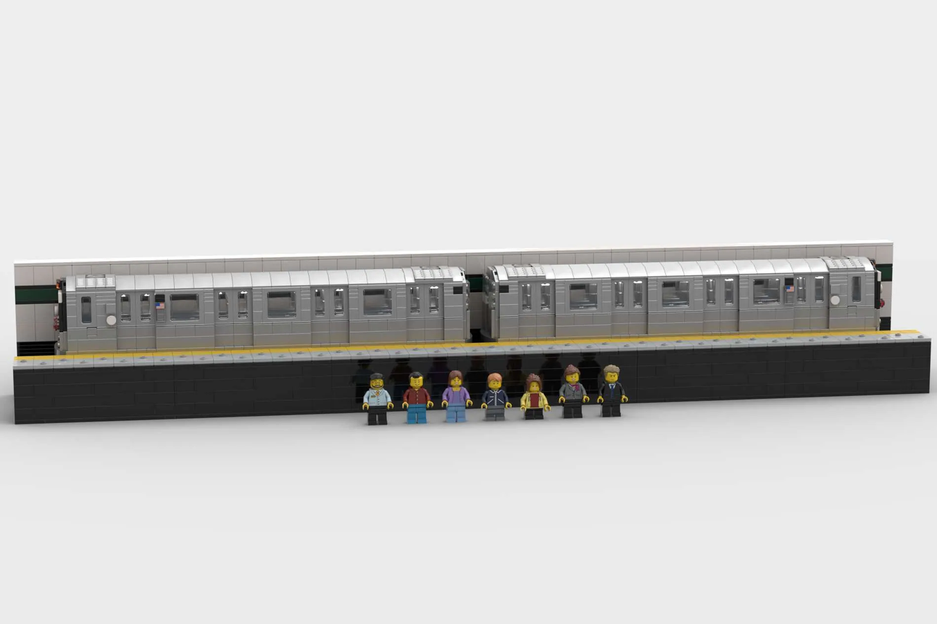 Lego city deals metro train