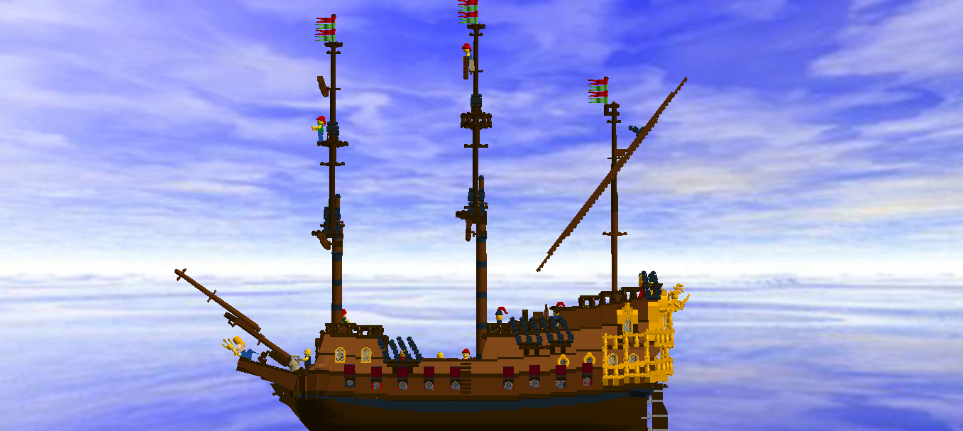 Lego galleon sale