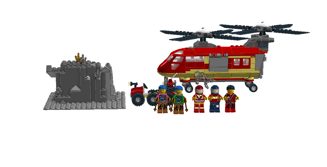 LEGO IDEAS Mountain Rescue Team