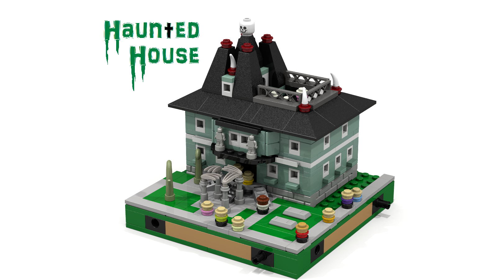 Lego best sale haunted house