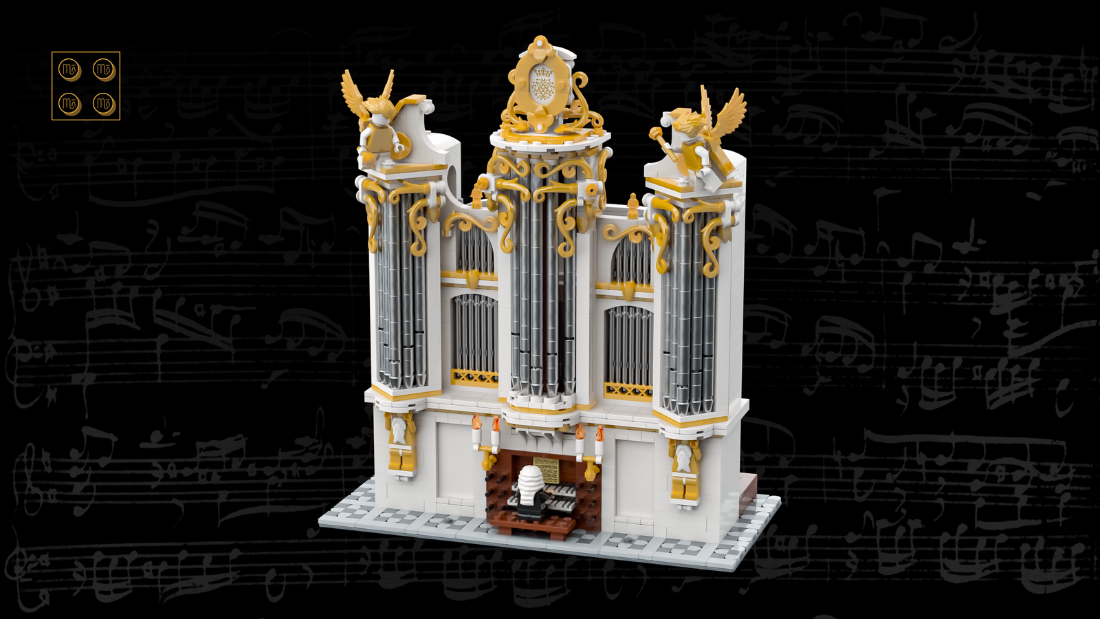 LEGO IDEAS - J.S. Bach & Baroque Pipe Organ