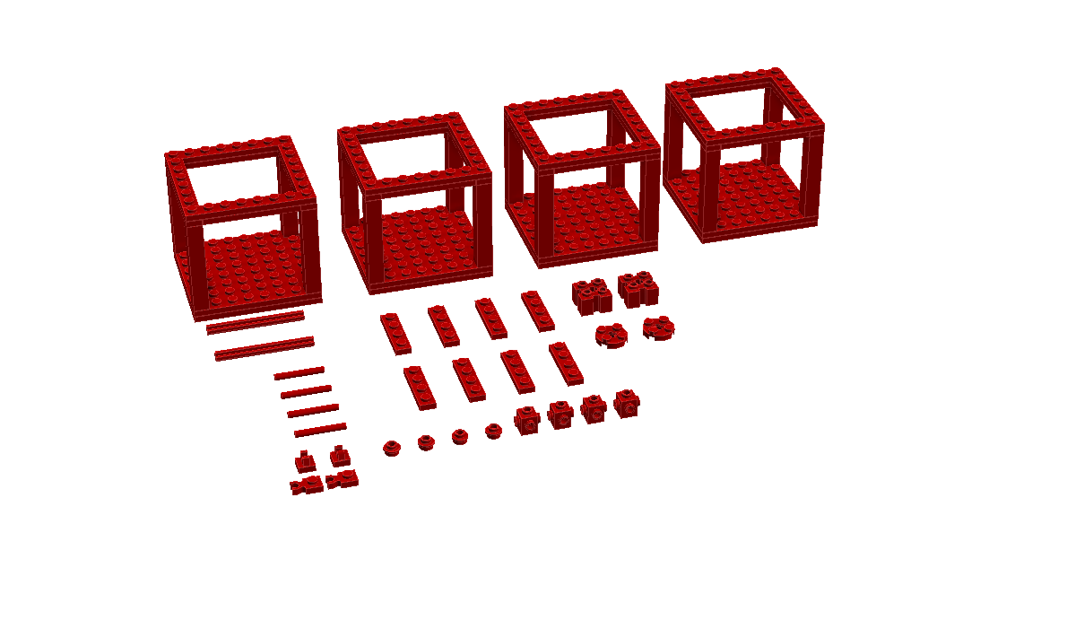 LEGO IDEAS Transparent Support Set