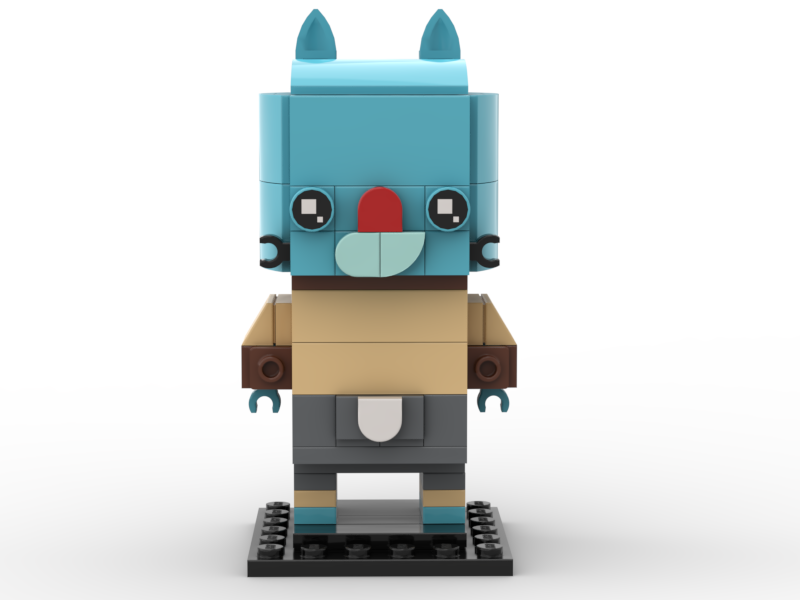 LEGO IDEAS - The Amazing World Of Gumball - Gumball Watterson Brick Headz