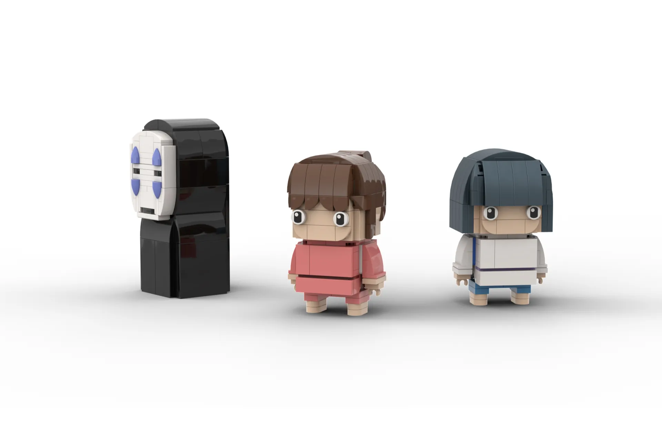 LEGO MOC Sophie, Howl & Turnip-Head - Studio Ghibli BrickHeadz by