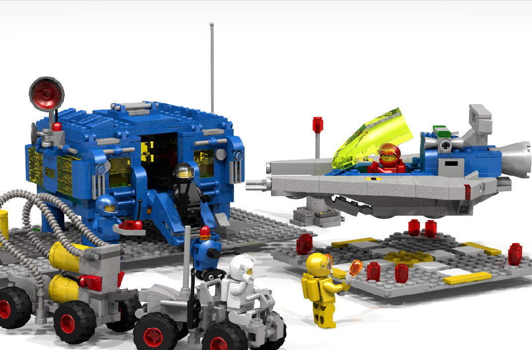 Custom lego hot sale space