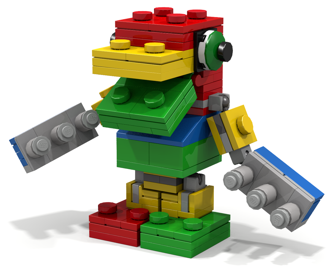 LEGO IDEAS Digimon ToyAgumon Figure