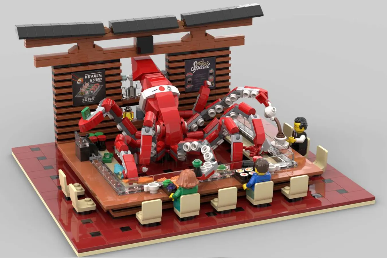 Lego best sale friends sushi