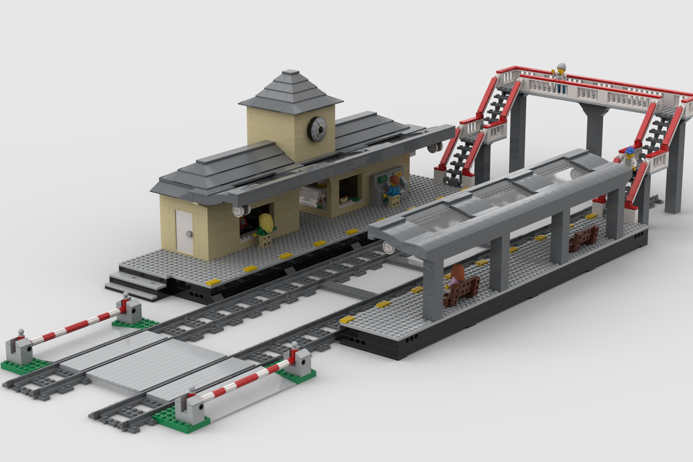 Lego hot sale train ideas