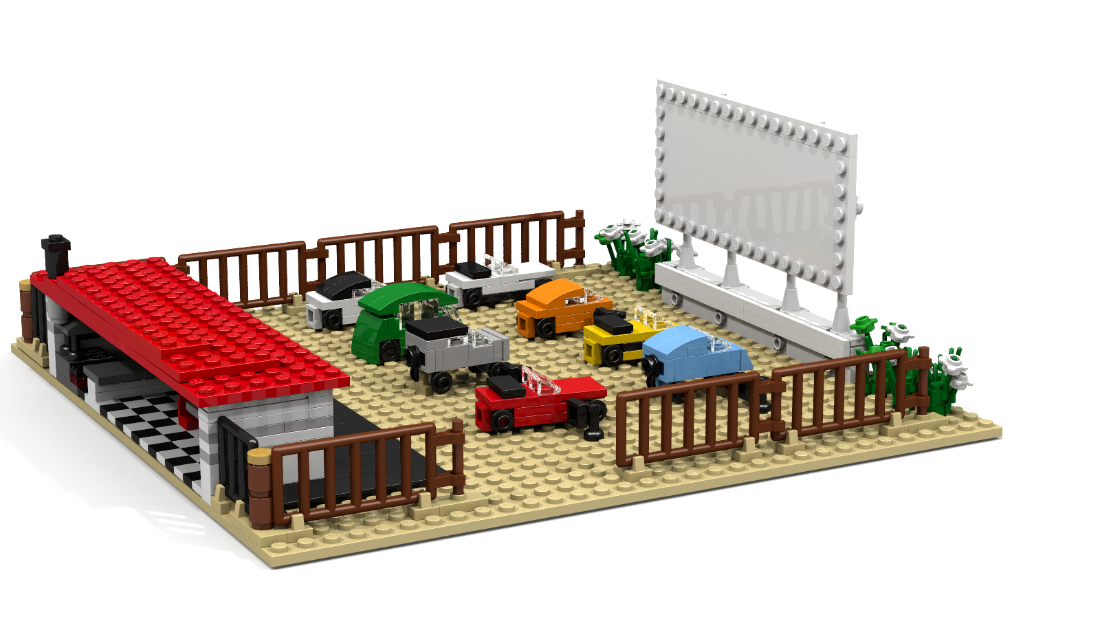 LEGO IDEAS - Drive-in Cinema