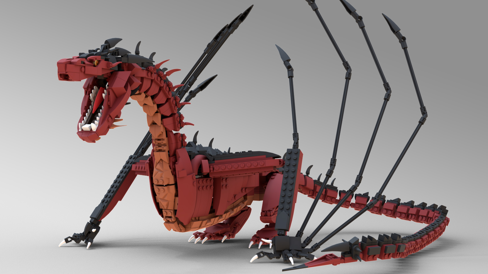 Lego hobbit dragon new arrivals