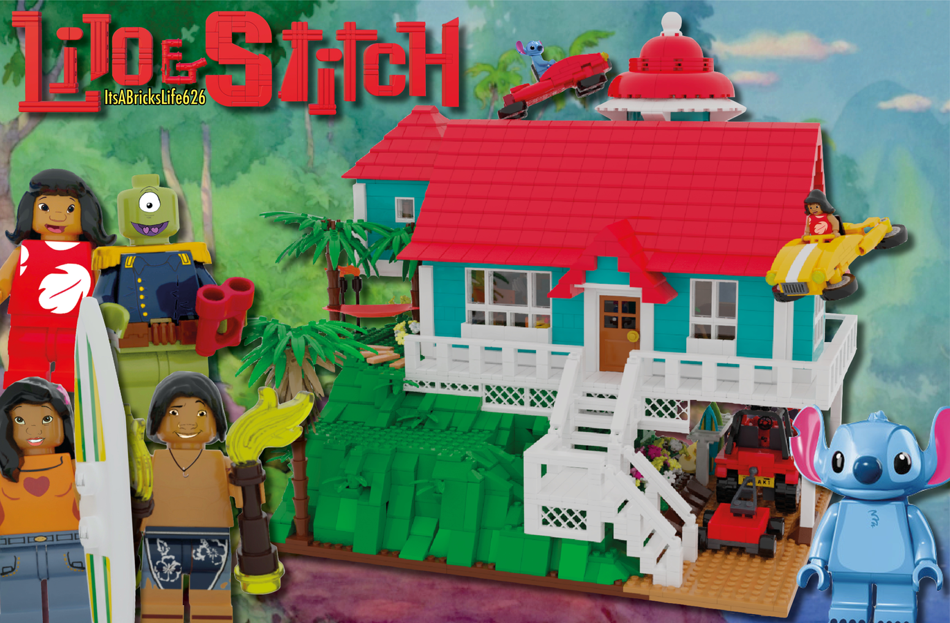 LEGO IDEAS - Lilo and Stitch