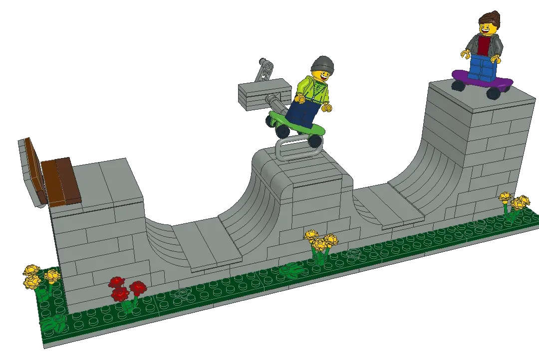 LEGO IDEAS - Never Stop Skate Park