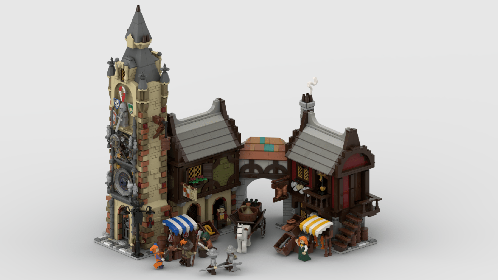 Lego Ideas Medieval Marketplace