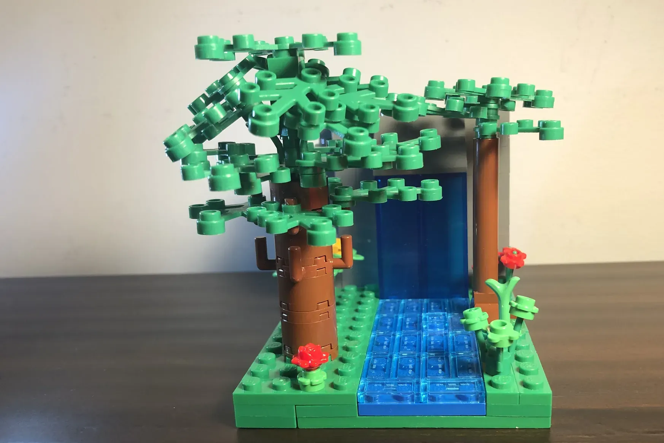 Lego discount waterfall set