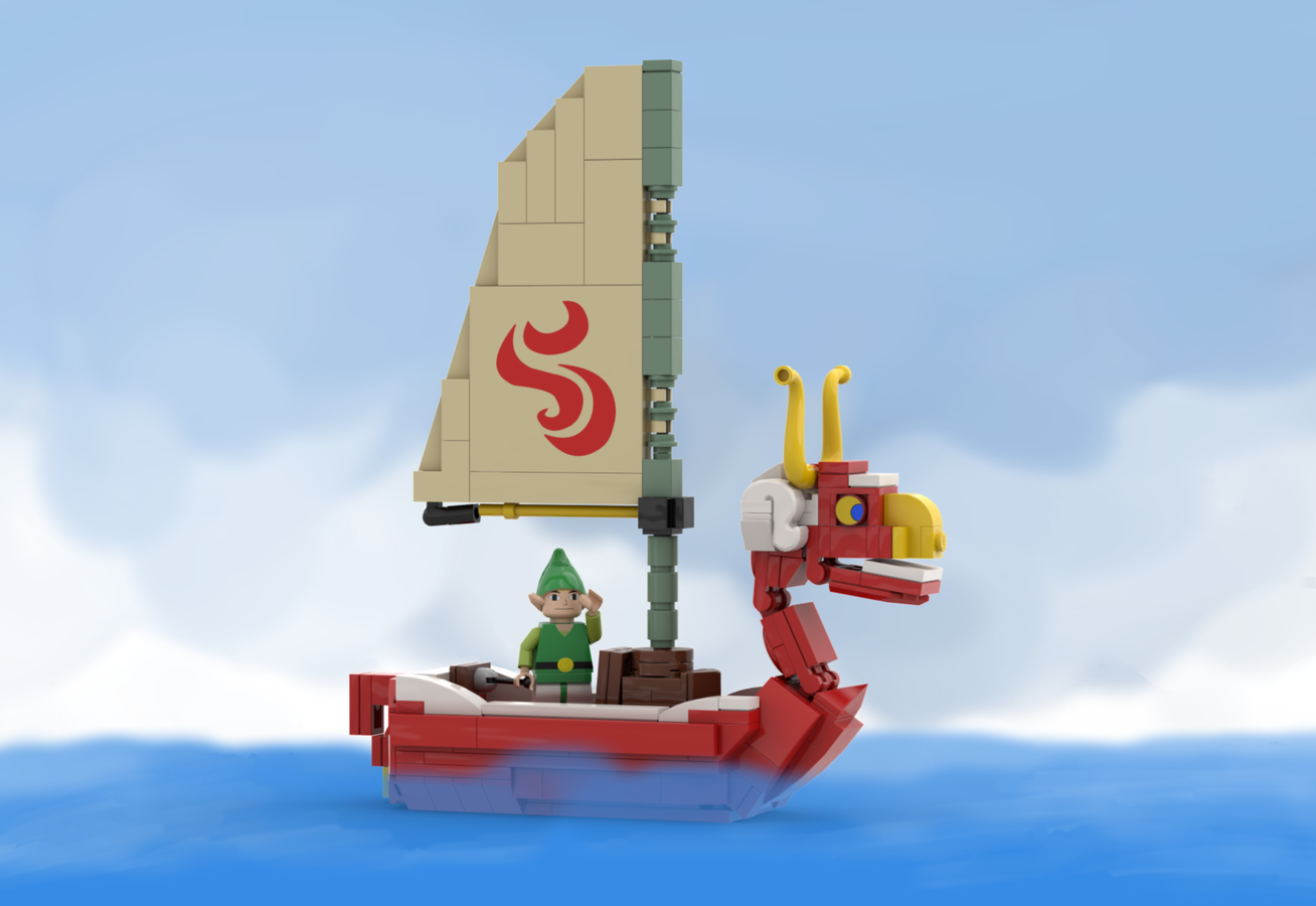 Lego Zelda Tower Of The Gods: A Custom Set From Wind Waker! | atelier ...