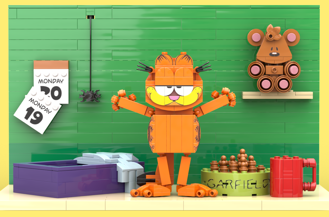 LEGO IDEAS Garfield