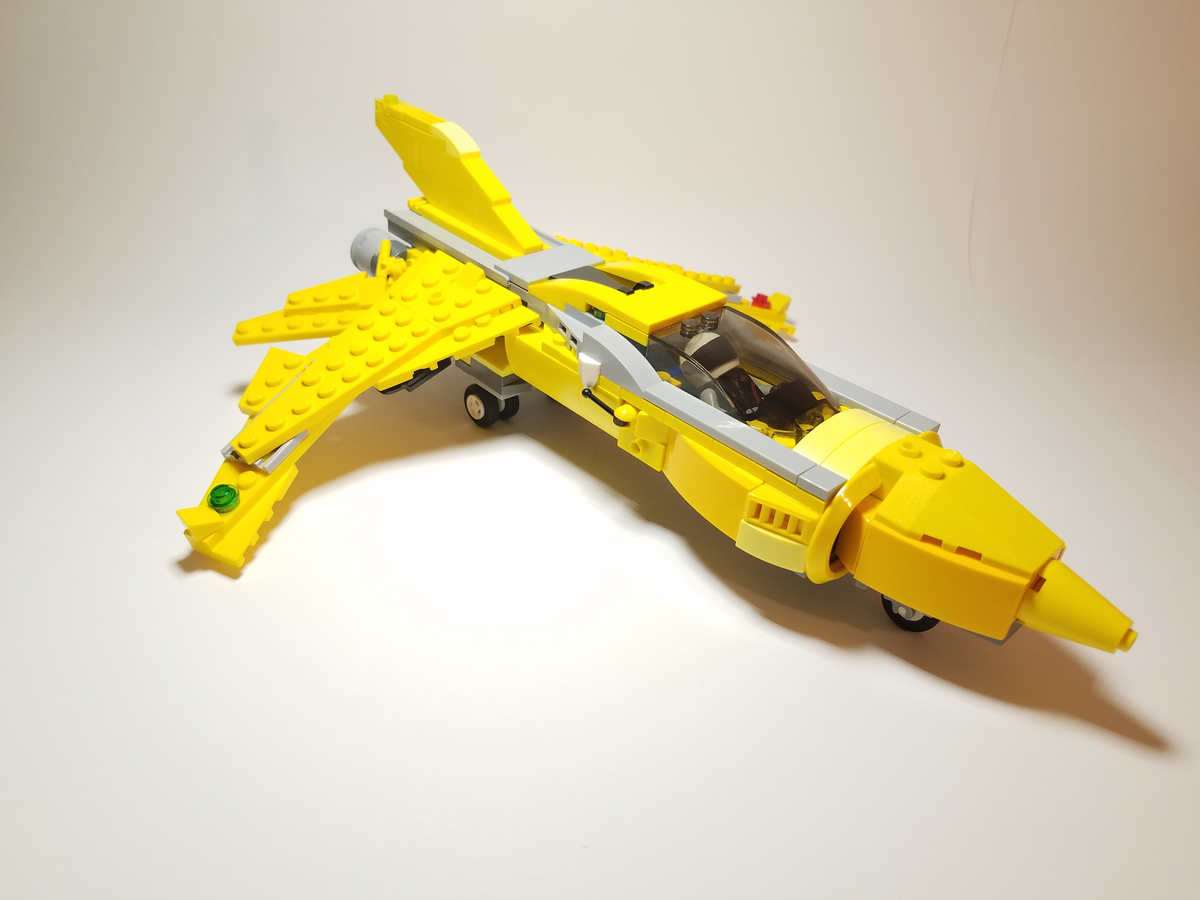 Lego cheap yellow airplane