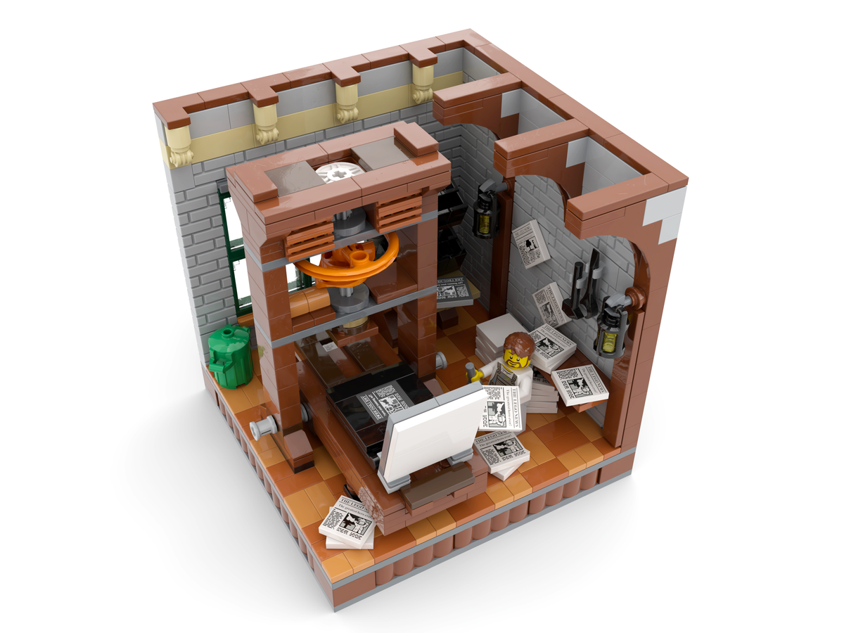 LEGO IDEAS - Gutenberg's Printing Press