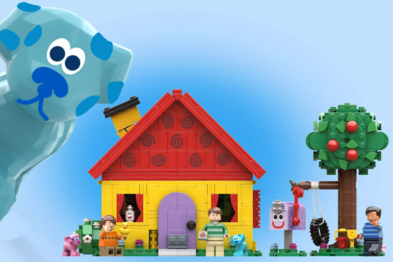 LEGO IDEAS Blue's Clues Storybook House