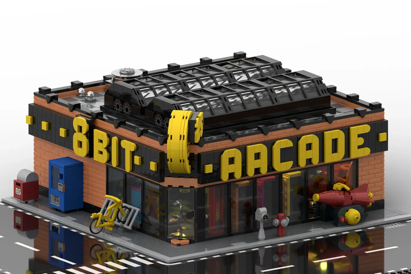 Lego best sale arcade set