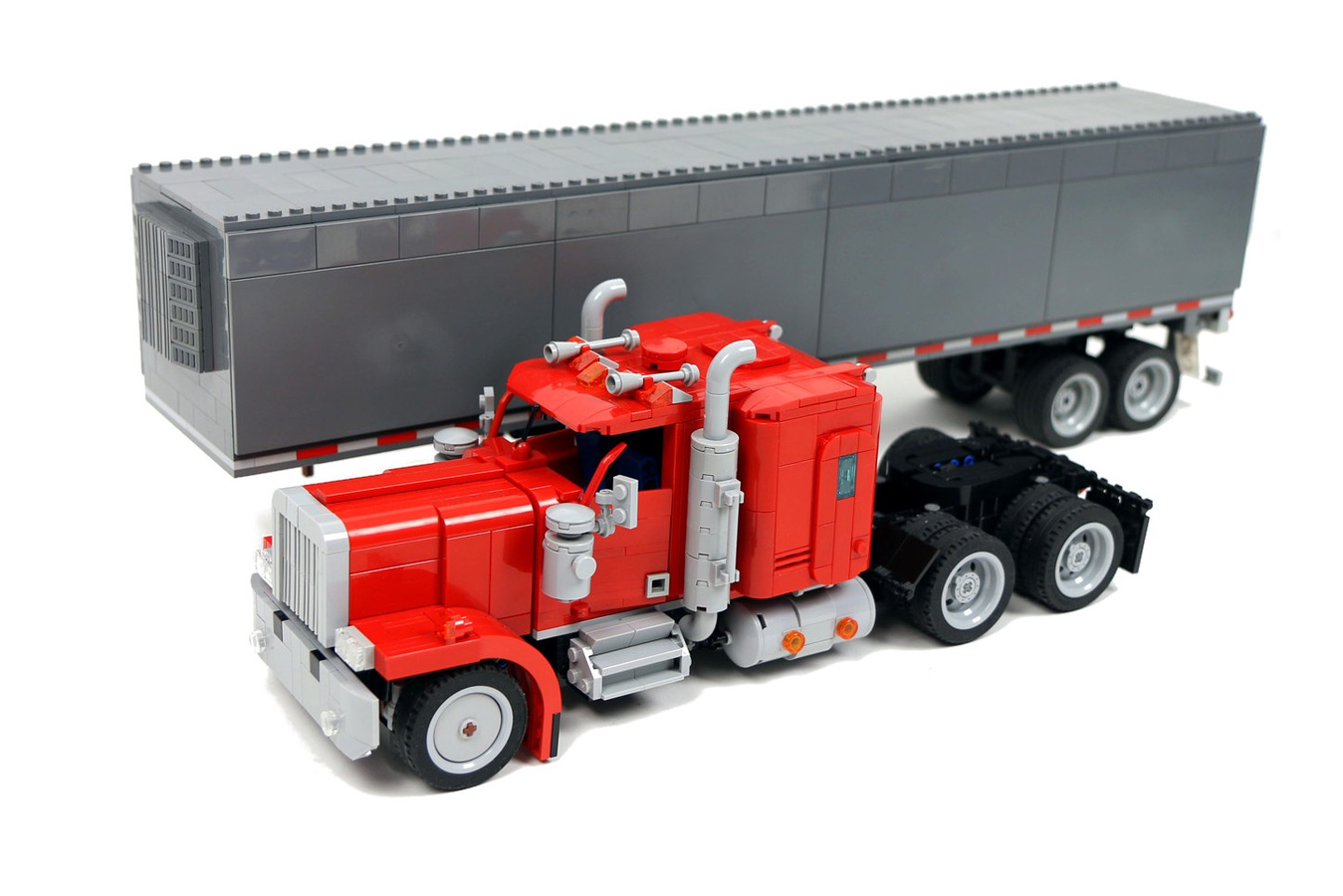 Lego truck best sale and trailer sets