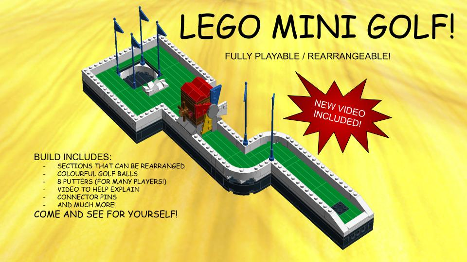 Lego golf course hot sale