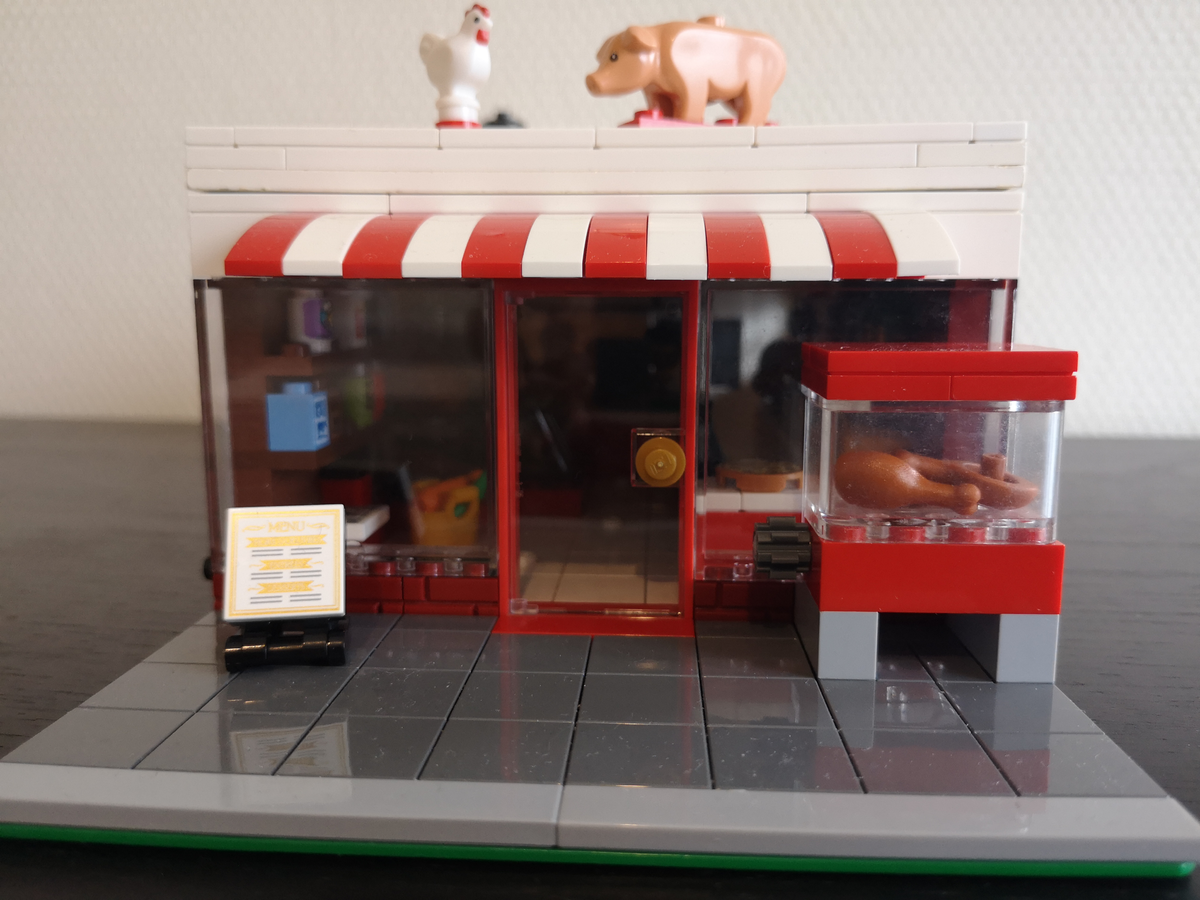 Lego meat store