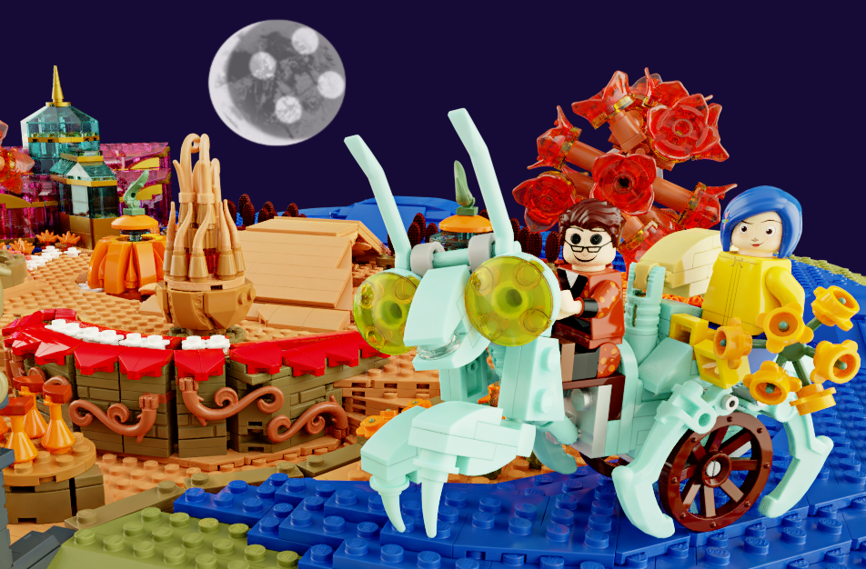 LEGO IDEAS The Coraline Magical Garden