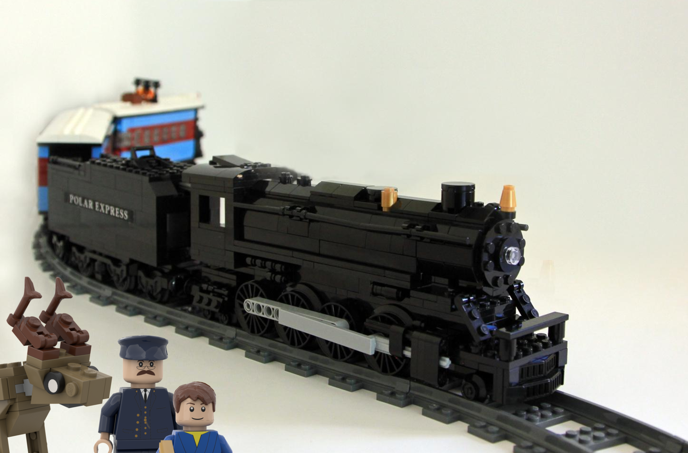 Polar express store train lego