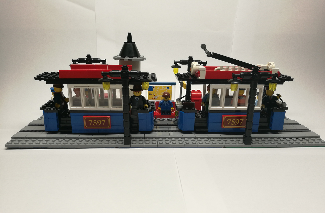 Lego discount tram set