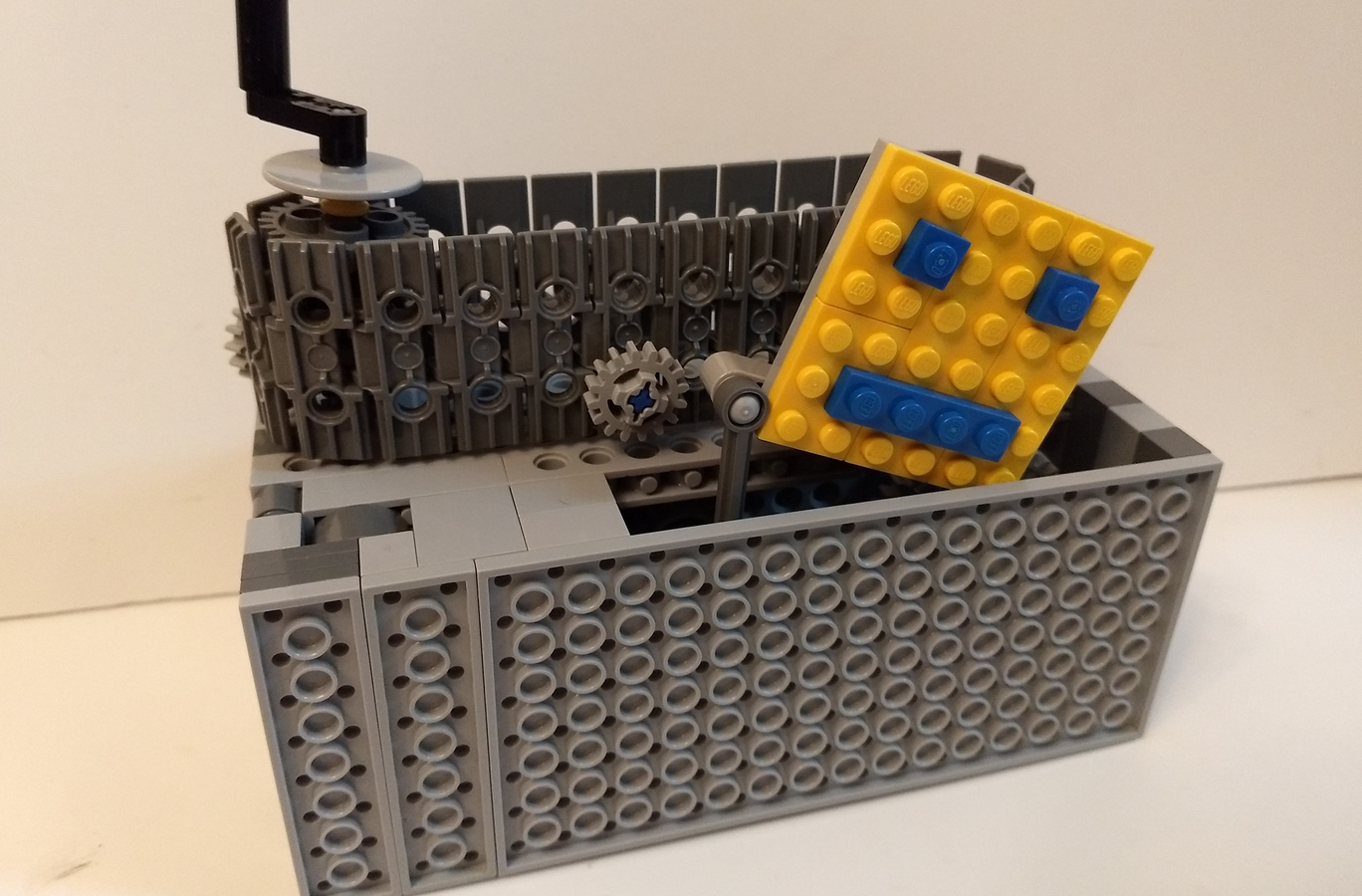 LEGO IDEAS Geometry Dash Sculpture