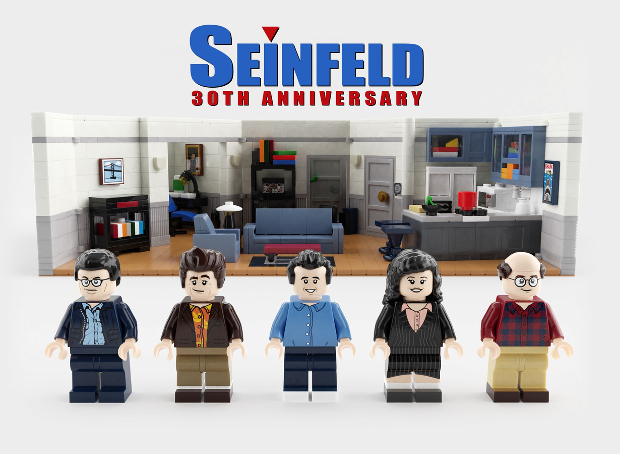 Seinfeld lego set hot sale