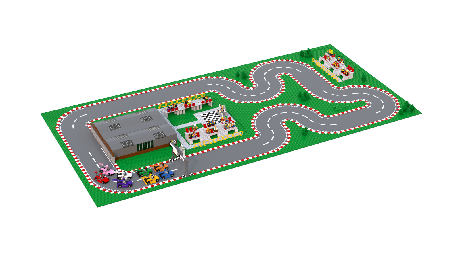 Lego store race track